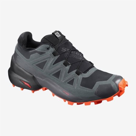 Scarpe Trail Running Salomon SPEEDCROSS 5 GTX Uomo Nere IT 8-U60